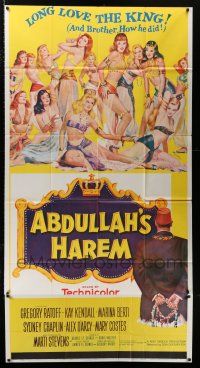 4j270 ABDULLAH'S HAREM 3sh '56 English sex in Egypt, Barton art of 13 sexy harem girls by Barton!