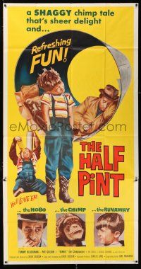 4j451 HALF PINT 3sh '59 the shaggy chimp tale that's sheer delight about a boy wanderer & hobo!