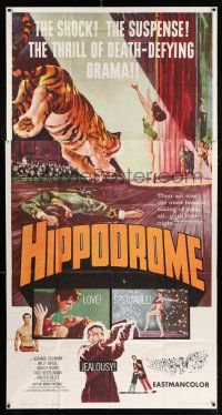 4j467 HIPPODROME 3sh '61 Geliebte Bestie, Tom Jung circus art, the thrill of death-defying drama!