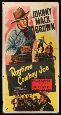 4j624 RAGTIME COWBOY JOE 3sh R47 Johnny Mack Brown, Fuzzy Knight & The Texas Rangers!