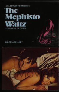 4k054 MEPHISTO WALTZ 9 color 10.5x14 stills '71 pretty Jacqueline Bisset, Alan Alda!