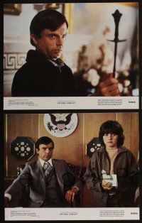 4k362 OMEN 3 - THE FINAL CONFLICT 8 color 11x14 stills '81 images of Sam Neill as President Damien!