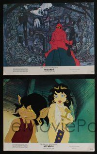 4k508 WIZARDS 8 color 11x14 stills '77 Ralph Bakshi directed animation, fantasy cartoon artwork!