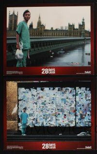4k061 28 DAYS LATER 8 LCs '03 Cillian Murphy vs. zombies in London, directed by Danny Boyle!