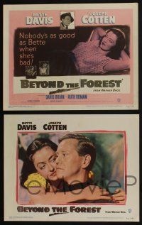 4k108 BEYOND THE FOREST 8 LCs '49 nobody's as good as Bette Davis when she's bad, Joseph Cotten