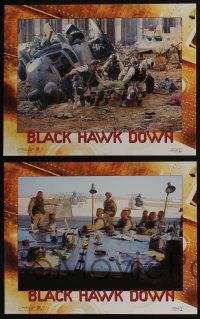 4k045 BLACK HAWK DOWN 9 LCs '01 Ridley Scott, war in Somalia, Josh Hartnett, McGregor, Sizemore!