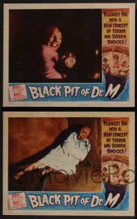 4k116 BLACK PIT OF DR. M 8 LCs '61 plunges you into a new concept of terror and sudden shocks!