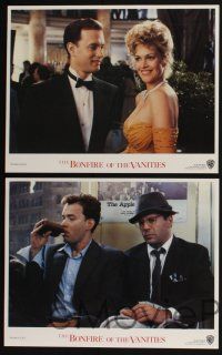 4k123 BONFIRE OF THE VANITIES 8 LCs '90 Tom Hanks, Bruce Willis, Melanie Griffith, Morgan Freeman