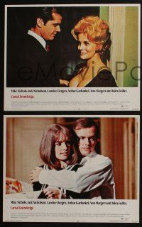 4k802 CARNAL KNOWLEDGE 3 LCs '71 Jack Nicholson, Art Garfunkel, sexy Ann-Margret!