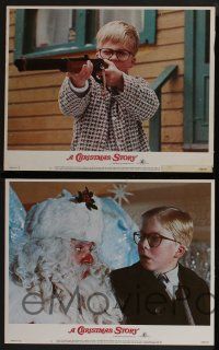 4k571 CHRISTMAS STORY 6 LCs '83 wonderful images from the best classic Christmas movie ever!