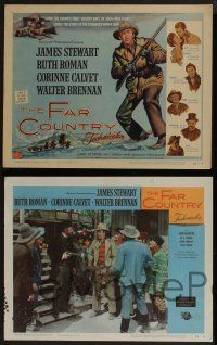4k200 FAR COUNTRY 8 LCs '55 James Stewart, Ruth Roman, directed by Anthony Mann!