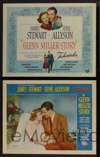 4k230 GLENN MILLER STORY 8 LCs R60 James Stewart in the title role, June Allyson, Louis Armstrong!