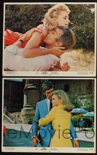 4k242 HARD CONTRACT 8 LCs '69 sexy romantic images of James Coburn & Lee Remick!