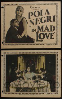 4k317 MAD LOVE 8 LCs '23 Sappho, Pola Negri, Alfred Abel, early German silent!