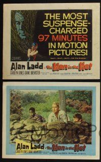 4k321 MAN IN THE NET 8 LCs '59 Alan Ladd in the most suspense-charged 97 minutes in motion pictures