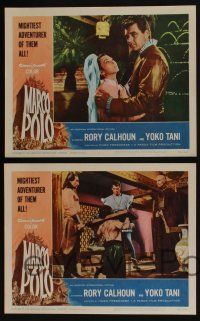 4k325 MARCO POLO 8 LCs '62 Rory Calhoun as the mightiest adventurer of them all, cool art!