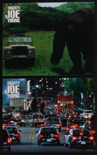 4k034 MIGHTY JOE YOUNG 10 LCs '98 Charlize Theron, Bill Paxton & special FX images with giant ape!