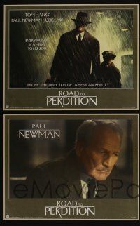 4k017 ROAD TO PERDITION 11 LCs '02 Tom Hanks, Paul Newman, Jude Law, Jennifer Jason Leigh