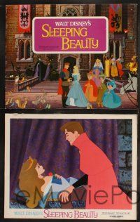 4k435 SLEEPING BEAUTY 8 LCs R79 Walt Disney cartoon fairy tale fantasy classic!