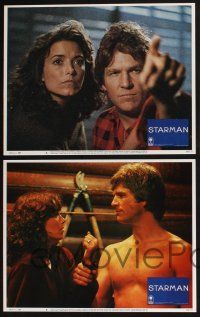 4k595 STARMAN 6 LCs '84 alien Jeff Bridges & Karen Allen, directed by John Carpenter!