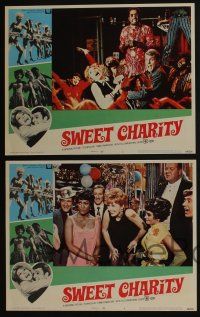 4k456 SWEET CHARITY 8 LCs '69 Bob Fosse musical starring Shirley MacLaine & Sammy Davis Jr.!