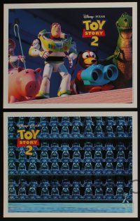 4k018 TOY STORY 2 11 LCs '99 Woody & Buzz Lightyear in Disney/Pixar animated sequel!