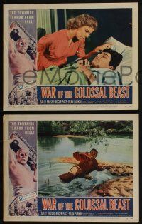 4k892 WAR OF THE COLOSSAL BEAST 3 LCs '58 Dean Parkin before he was a giant + other scenes!