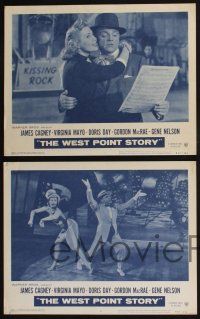 4k782 WEST POINT STORY 4 LCs R57 military cadet James Cagney, Virginia Mayo, Doris Day!