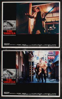 4k512 YAKUZA 8 LCs '75 images of Richard Jordan, Robert Mitchum & Takakura Ken, Japanese mob!