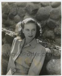 4m146 BEST YEARS OF OUR LIVES 7.25x9 still '46 Teresa Wright signed to play the daughter!