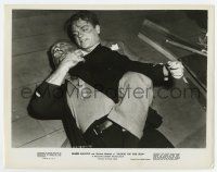 4m163 BLOOD ON THE SUN 8x10.25 still '45 James Cagney fighting with John Halloran on ground!
