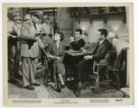 4m244 CRISIS 8x10.25 still '50 police confront Cary Grant, Paula Raymond & Gilbert Roland!