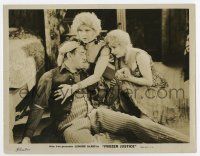 4m367 FROZEN JUSTICE 8x10.25 still '29 Lenore Ulric cradles wounded Louis Wolheim to her chest!