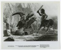 4m388 GOLDEN VOYAGE OF SINBAD 8x10 still '73 best special fx image of centaur fighting griffon!