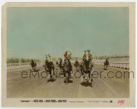 4m031 KENTUCKY color 8x10.25 still '38 climax of horse race at end of the movie, down the stretch!