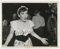 4m611 MEXICAN SPITFIRE candid 8.25x10 still '40 Lupe Velez emoting & gesturing backstage!