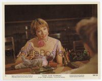 4m044 SOME CAME RUNNING color 8x10 still #6 '59 c/u of Shirley MacLaine at table in low-cut dress!