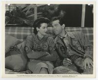4m812 TAKE A LETTER DARLING 8x10 still '42 Fred MacMurray stares lovingly at Rosalind Russell!