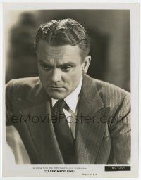 4m053 13 RUE MADELEINE 8x10.25 still '46 great close up of James Cagney deep in thought!
