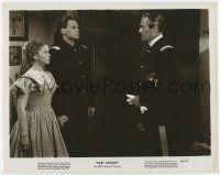 4m357 FORT APACHE 8x10.25 still '48 Henry Fonda glares at grown up Shirley Temple & John Agar!