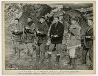 4m403 GUNS OF NAVARONE 8x10.25 still '61 great posed portrait of Gregory Peck & five top cast!