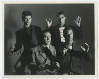 4m519 KNOCK ON ANY DOOR deluxe 8x10 still '49 Skid Row guys Martin, Hern, Knox & Roberts by Coburn!