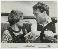4m668 PAPER MOON 8x9.75 still '73 father/daughter Tatum O'Neal & Ryan O'Neal arguing in car!