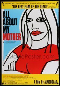 4p058 ALL ABOUT MY MOTHER Aust 1sh '00 Pedro Almodovar's Todo Sobre Mi Madre, cool art by Marine!