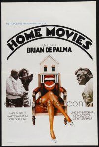 4p415 HOME MOVIES Belgian '80 Brian De Palma, Nancy Allen, Kirk Douglas, super sexy legs!