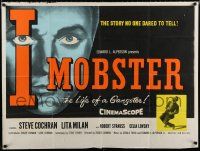 4p132 I MOBSTER British quad '58 Roger Corman, the story no one dared to tell!