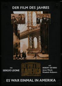 4p081 ONCE UPON A TIME IN AMERICA German 13x18 '86 Robert De Niro, James Woods, Sergio Leone!