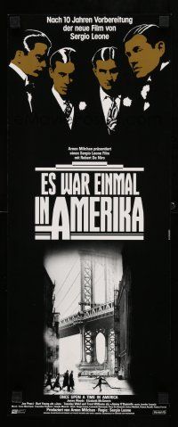 4p083 ONCE UPON A TIME IN AMERICA German 9x21 '84 Robert De Niro, James Woods!