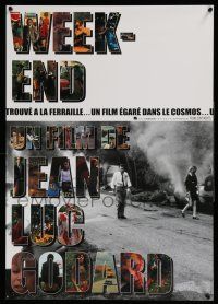 4p737 WEEK END Japanese R02 Jean-Luc Godard, Mireille Darc, different images!