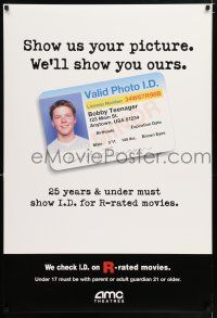 4r039 AMC THEATRES DS special poster '00s show us your picture, we'll show you ours, Bobby Teenager!